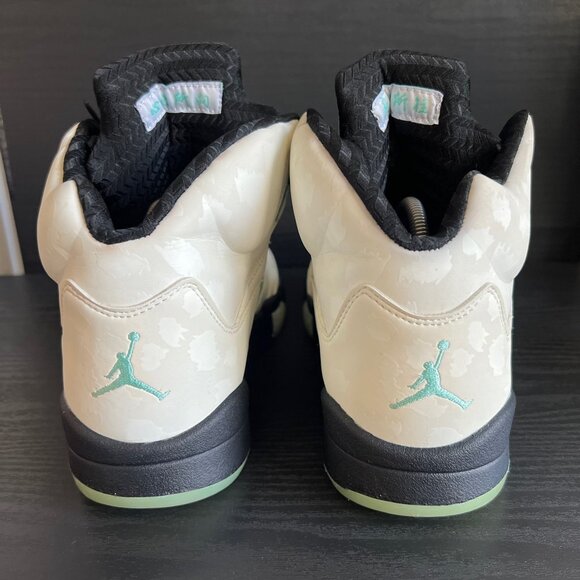 Air Jordan 5 Retro Sneakers Men’s Sz 11 Island Green Reflective CN2932-100 - Picture 4 of 10